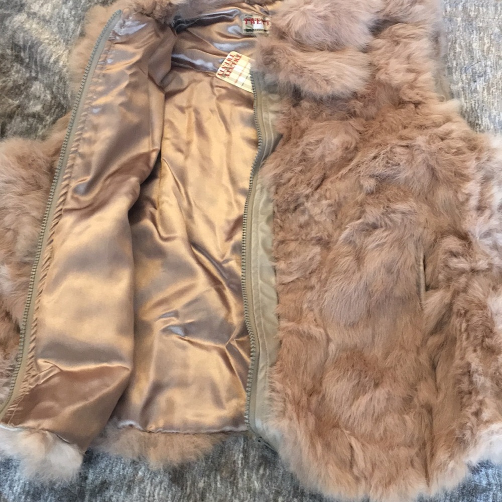 Twenty twenty 100% Rabbit fur vest - Picture 4 of 6